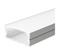 Perfil para tira led 2 metros tira 23x10mm
