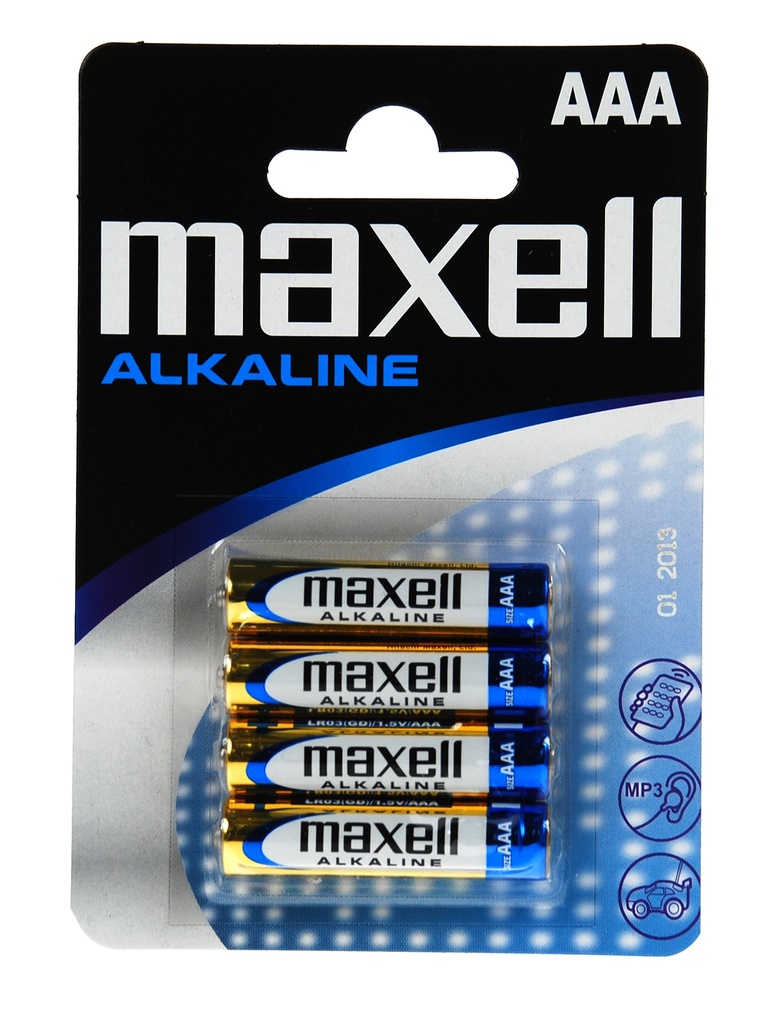 Pila alcalina LR03 Blister 4 pcs AAA