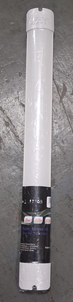 Equipo plano led IP44 60 cm 18 watios 6400K
