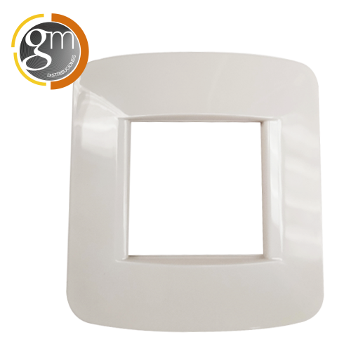 Embellecedor Marfil 2 módulos serie  TF 70 EU