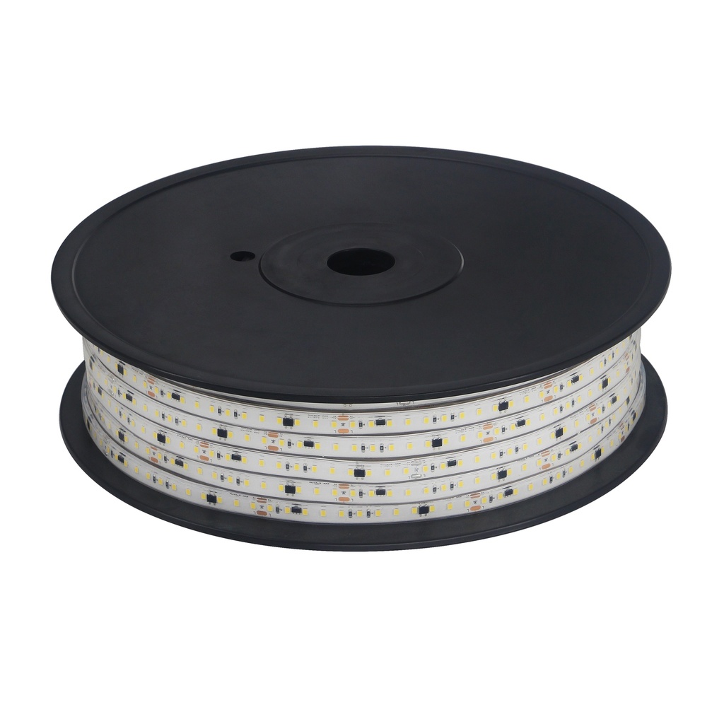 Tira led 28x35mm ip65 25 meters 130 led/m 4000k 17w/m 220v 12mm ancho
