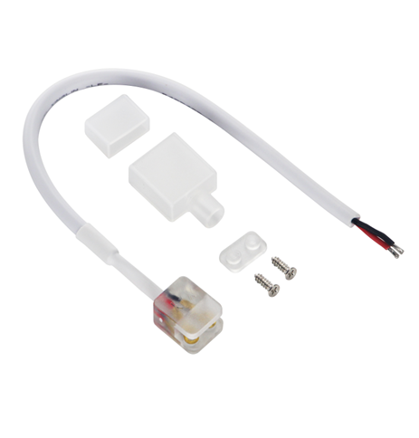 Connector kit for AC200-240V Single Color LED Strip Light / 10mm PCB / W12*H4.5mm