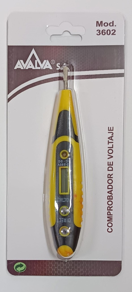 Comprobador de voltaje tipo lápiz (12v - 220 v)