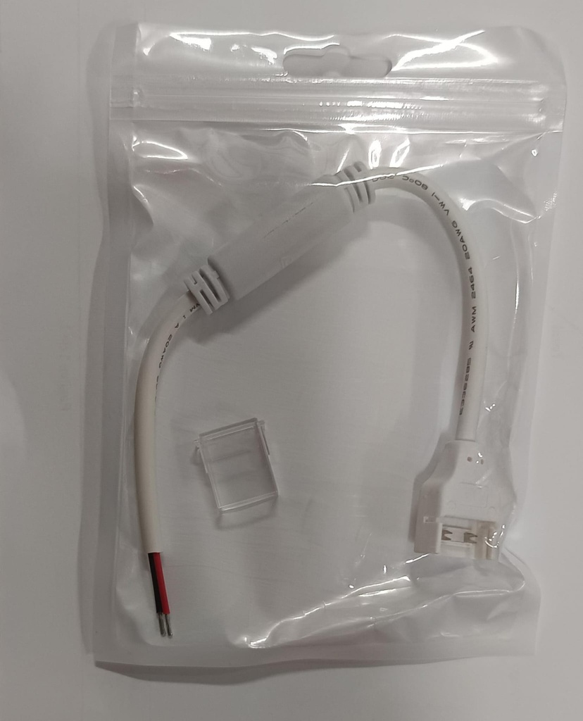 Kit Conector click tira de led con filtro para tira de led AC200-240V un color para tira led 12mm ancho