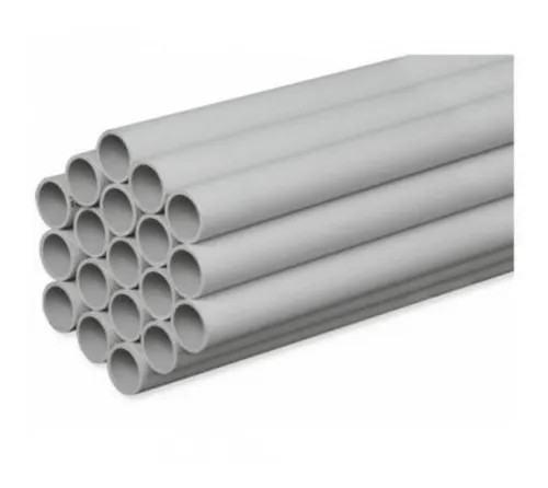 Tubo rexa liso reforzado gris 25mm 3 metros