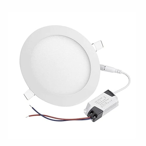 Downlight plástico blanco empotrado 18 watios circular 3CCT