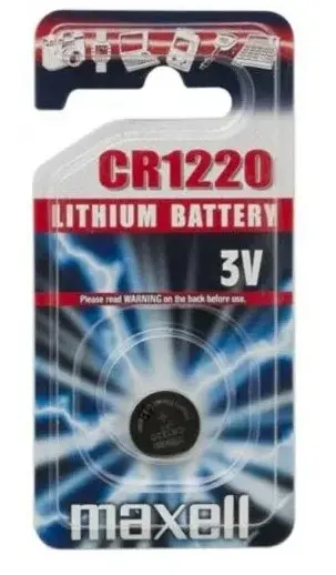 MicroPila litio botón CR1220-B1 MXL Pack 1 uds