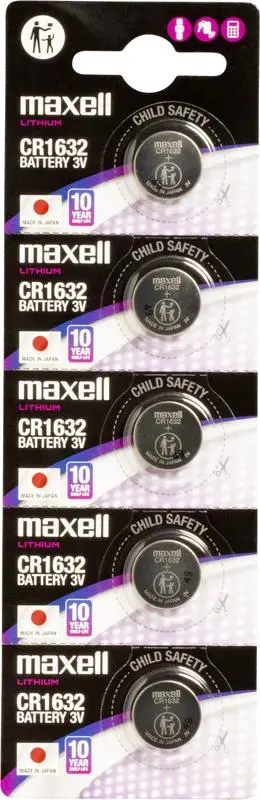 MicroPila litio boton CR1632-B5 MXL Blister 5 pcs