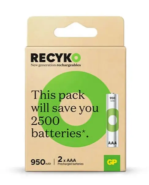 Pila recargable 100AAAHC-CB2 GP - 2 uds