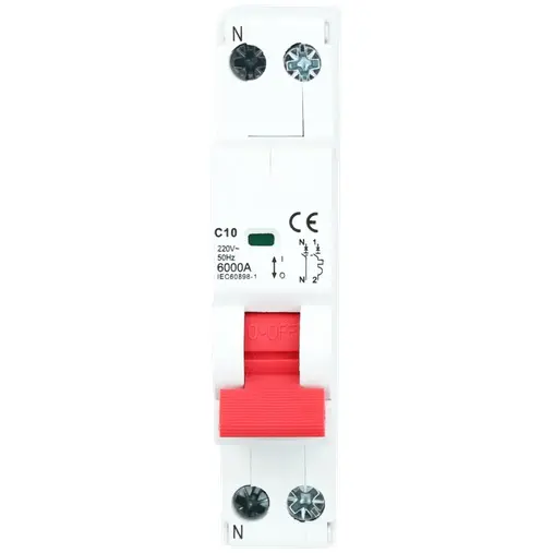 Interruptores Automáticos DPN 1+N C10 6000A 230V 50Hz