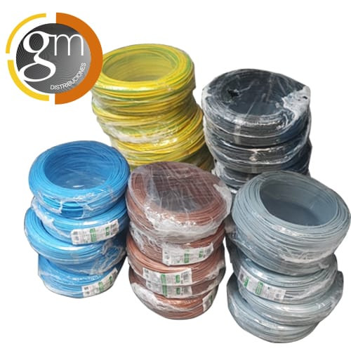 [GM10307.151V001MR100] Cable flexible de seguridad 1x1.5mm amarillo-verde(rollo 100m)