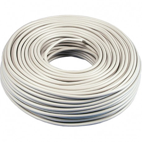 [GM10313.3061.2903001MR100] Cable manguera flexible blanco 3x1.5mm(rollo 100m)
