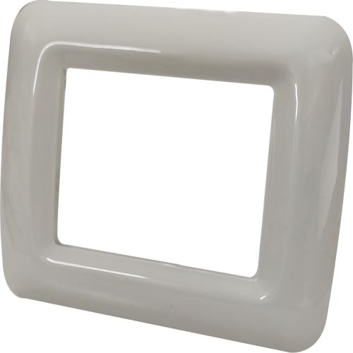 [199802202] Embellecedor serie GC 3 modulos blancos (mal etiquetado fabricante)