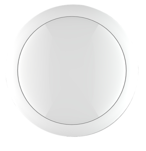 [GM00444] Plafón led redondo 3CCT exterior ip 54 14 watios color blanco.