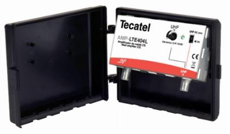 [AMP-LTE405L] Amplificador mástil 40dB Tecatel UHF, LTE 700