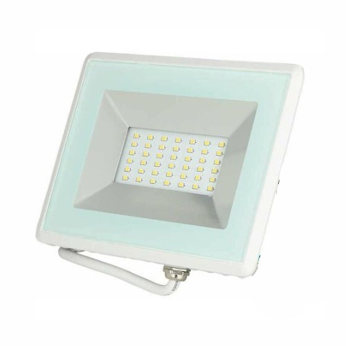 [GM00231] Foco de led blanco plano de 10 watios 110/220V 6400K