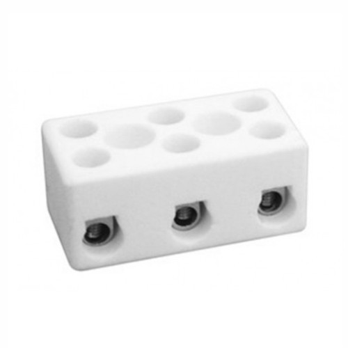 [GM10161] Regleta de conexión cerámica 16mm2  (Blister de 3 unidades **INDIVISIBLE**)