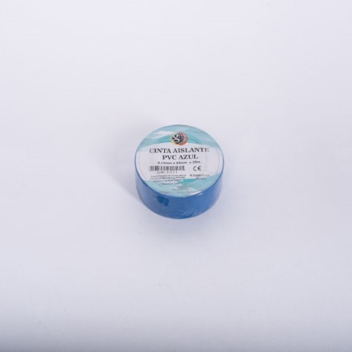 [GM10021] Cinta aislante color AZUL 0.13x25x25m precio unidad (Embalaje 10 unidades INDIVISIBLE)