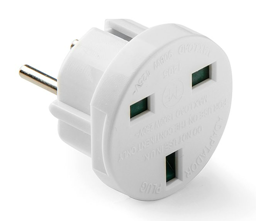 [1405] Adaptador ENT: EU/SAL:UK 2P+T Solo Exportación