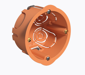 [3255] Caja Mecanismos Pladur 1mec. D67x45 Naranja