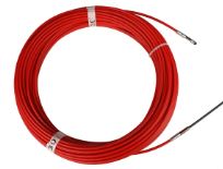 [E2400423] Guía 4mm pasahilos Alma acero 20m