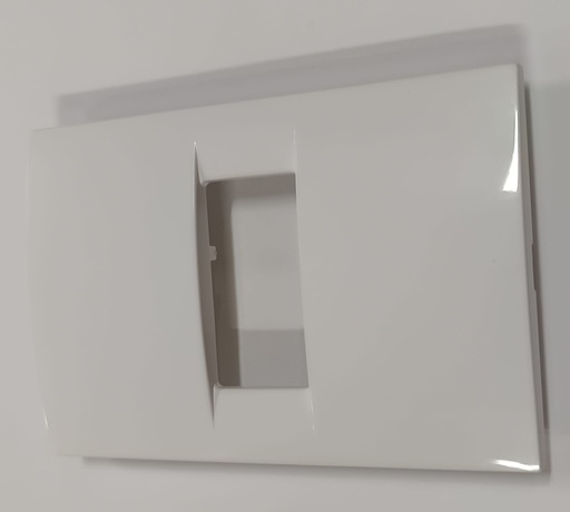 [gw22101] Embellecedor serie GC Blanco 1 módulo (Gewiss)