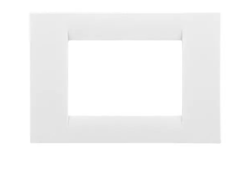 [gw22103] Embellecedor serie GC Blanco 3 módulos (Gewiss) **solo compatible con bastidor original**