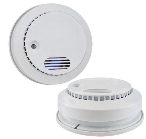 [K27410] Detector de humo 9V Blanco (pila incluida)