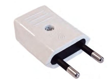 [K16005] Clavija 10A Blanca