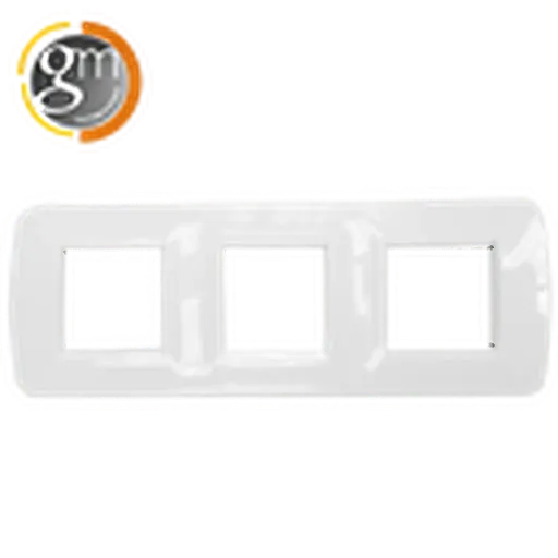 [GM10451] Embellecedor blanco 6 módulos serie TF 72 EU