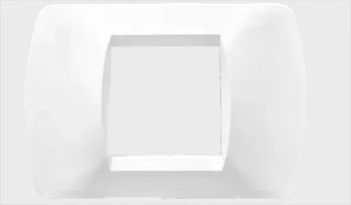 [GM10455] Embellecedor caja 503 2 módulos blanco 2 serie TF